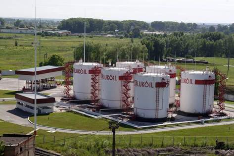 База реализации продуктов нефтепереработки Лукойл Борисполь