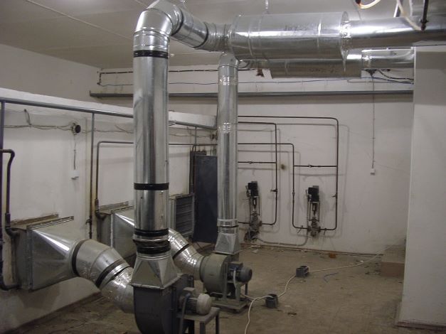 Отопление и вентиляция профилактория г. Энергодар