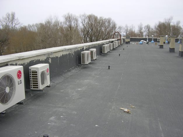 Система кондиционирования воздуха здания профилактория, г. Энергодар.