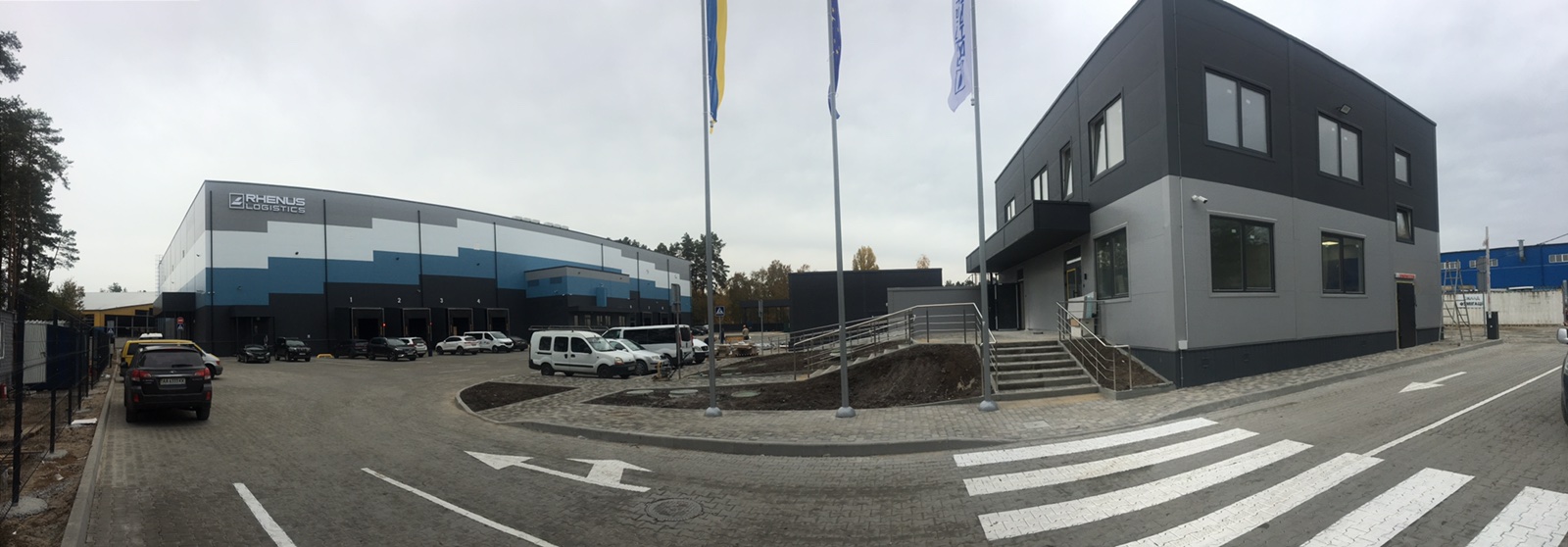 Складской комплекс средств защиты растений клас А, в городе Обухов, Киевская обл.